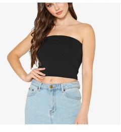 Bella cropped tube top